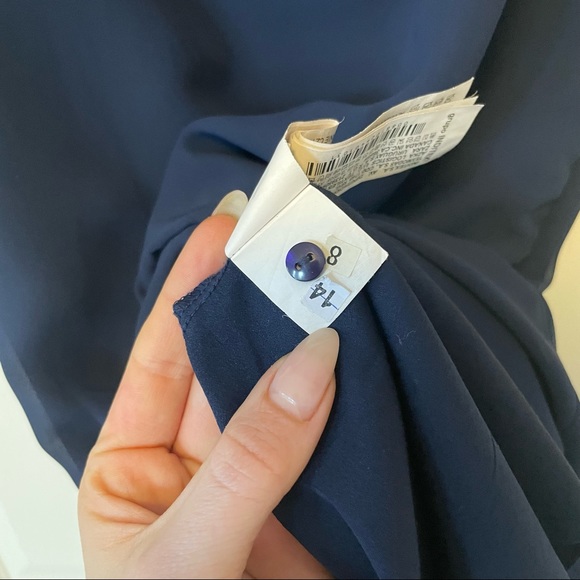 Zara navy shift mini dress - Picture 6 of 7